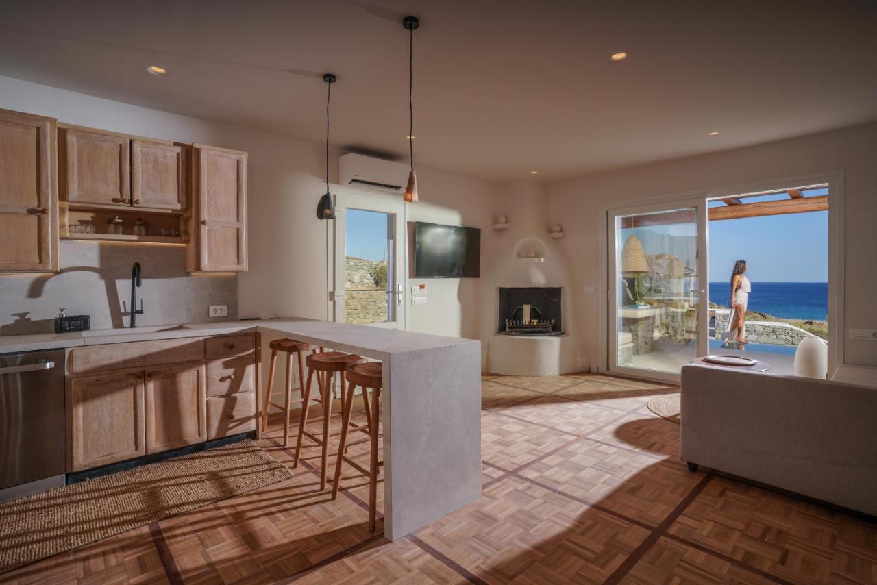 Vlia Mykonos Apartment Kalafatis Bagian luar foto