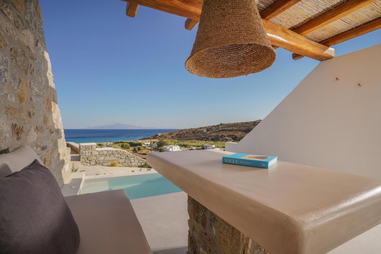 Vlia Mykonos Apartment Kalafatis Bagian luar foto
