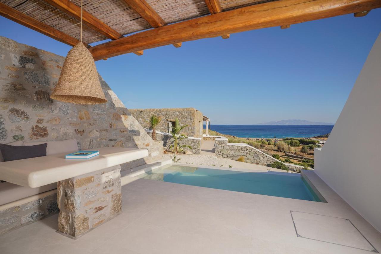 Vlia Mykonos Apartment Kalafatis Bagian luar foto