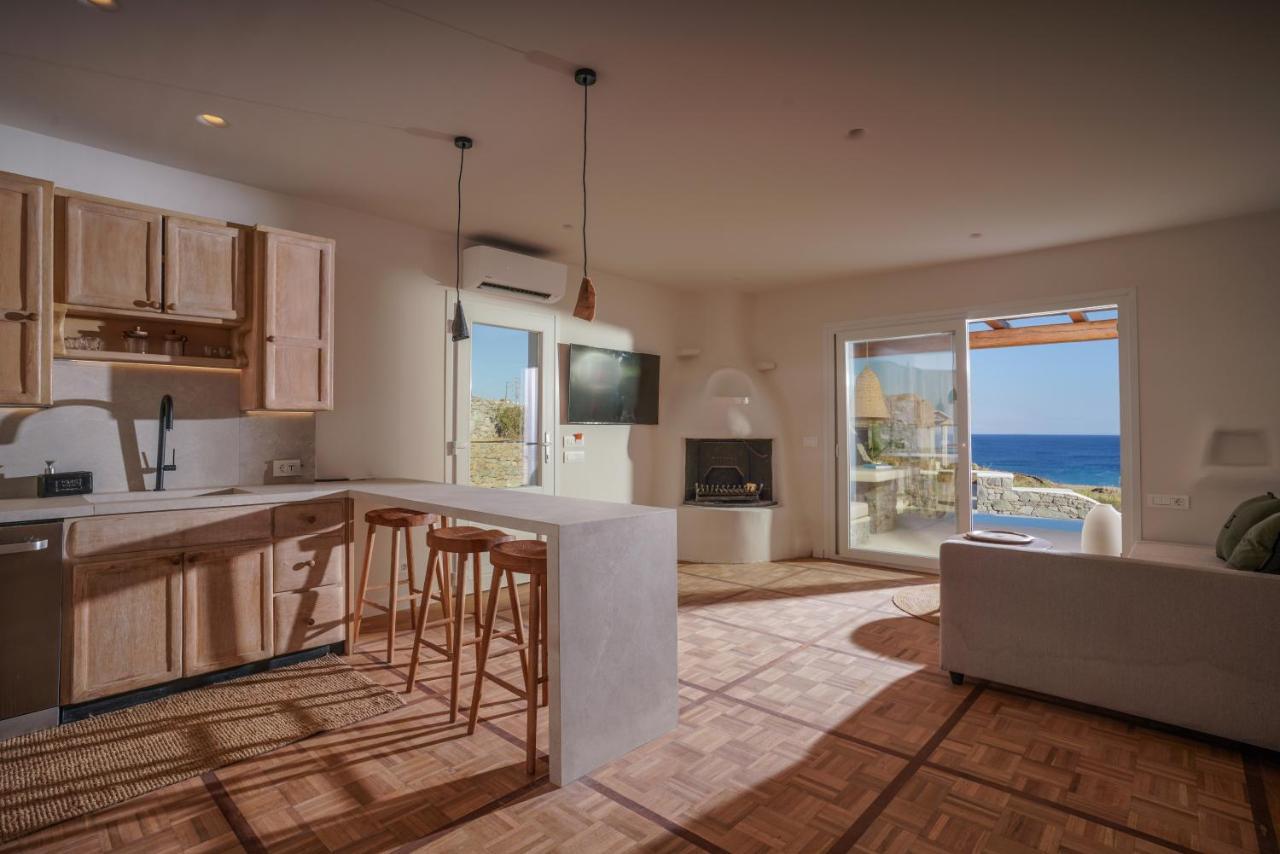 Vlia Mykonos Apartment Kalafatis Bagian luar foto