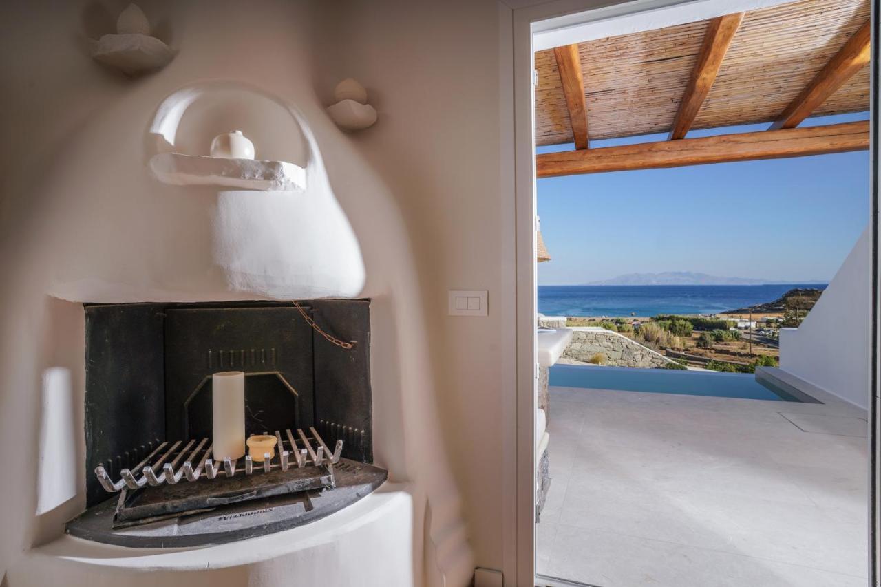 Vlia Mykonos Apartment Kalafatis Bagian luar foto