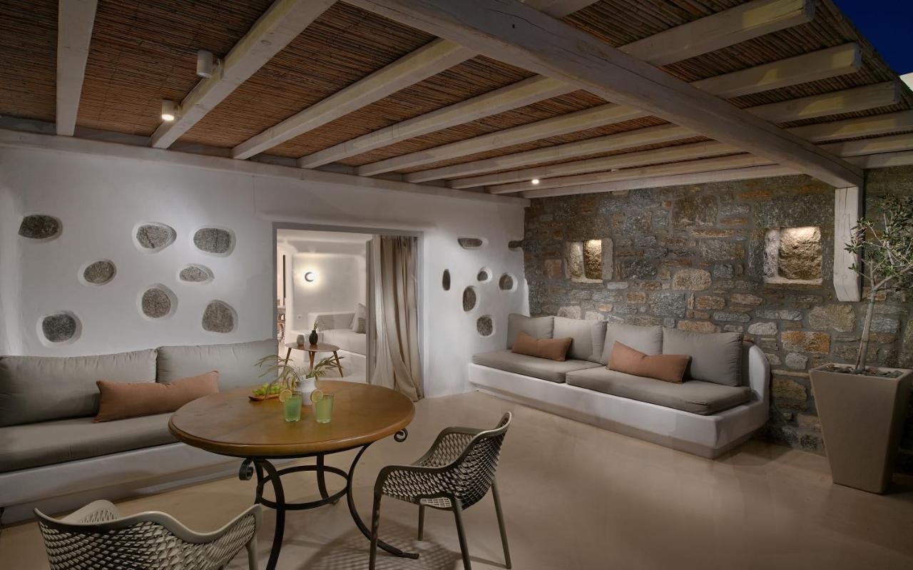 Vlia Mykonos Apartment Kalafatis Bagian luar foto