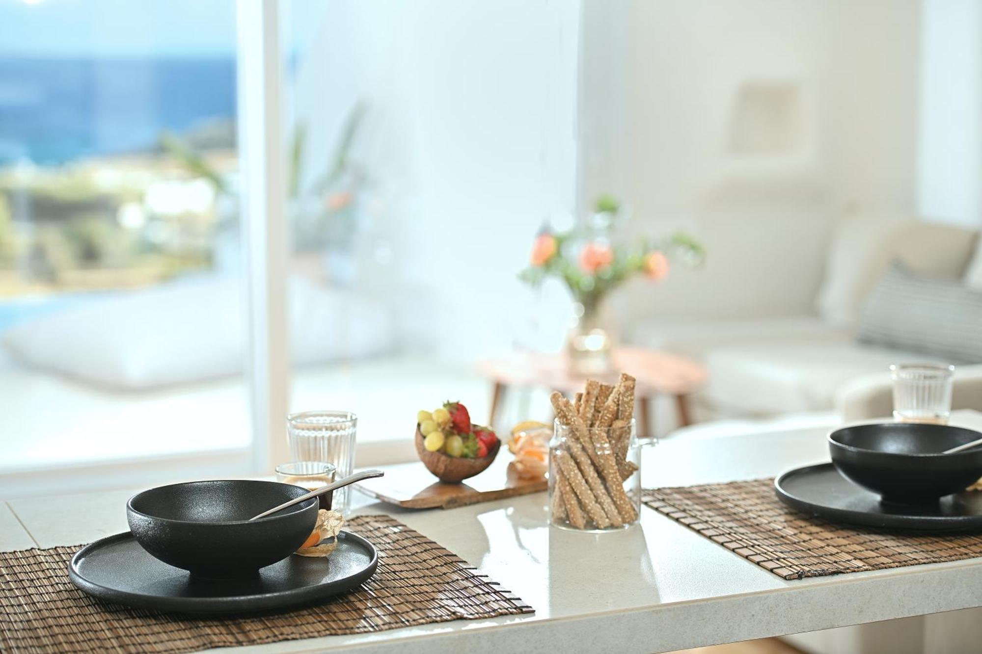 Vlia Mykonos Apartment Kalafatis Bagian luar foto
