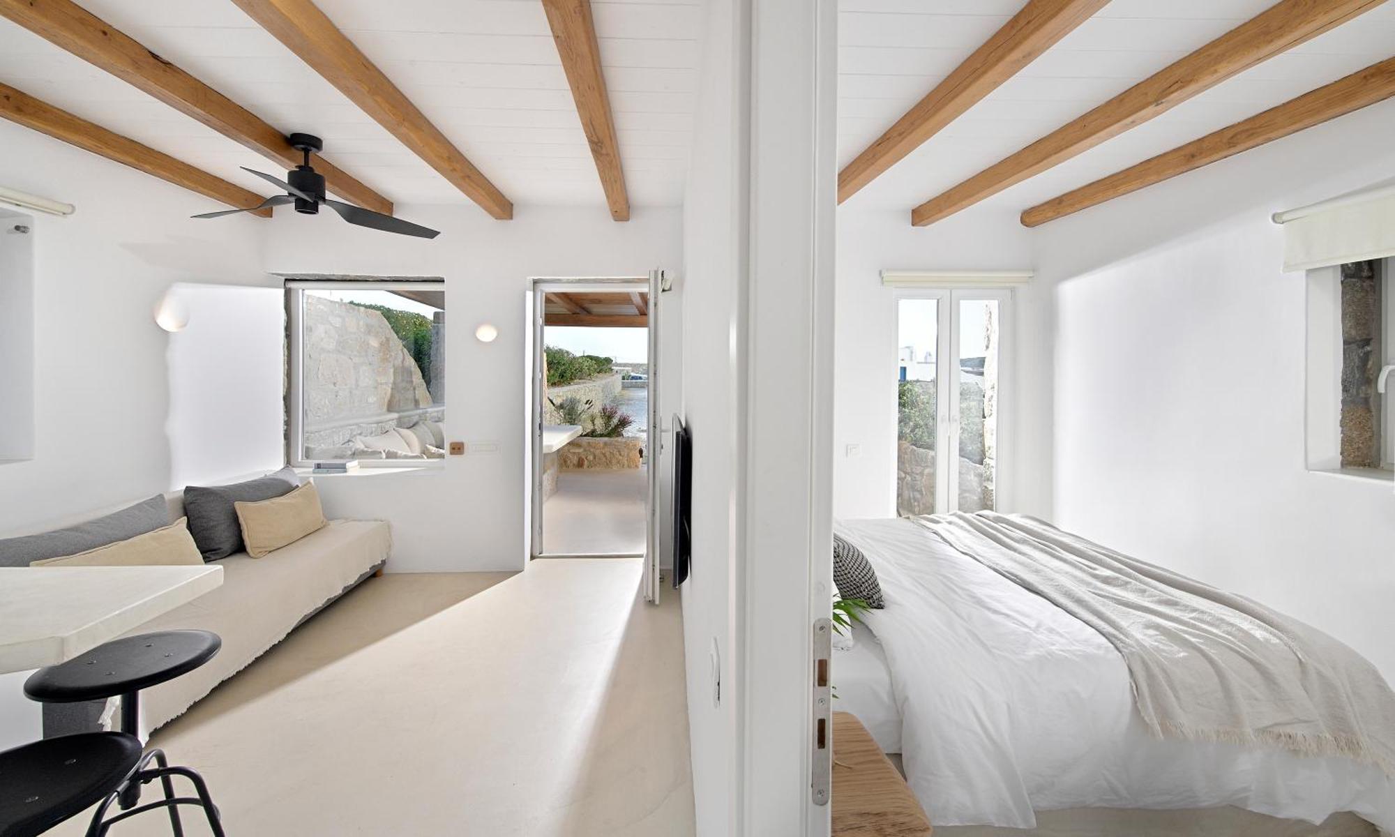 Vlia Mykonos Apartment Kalafatis Bagian luar foto