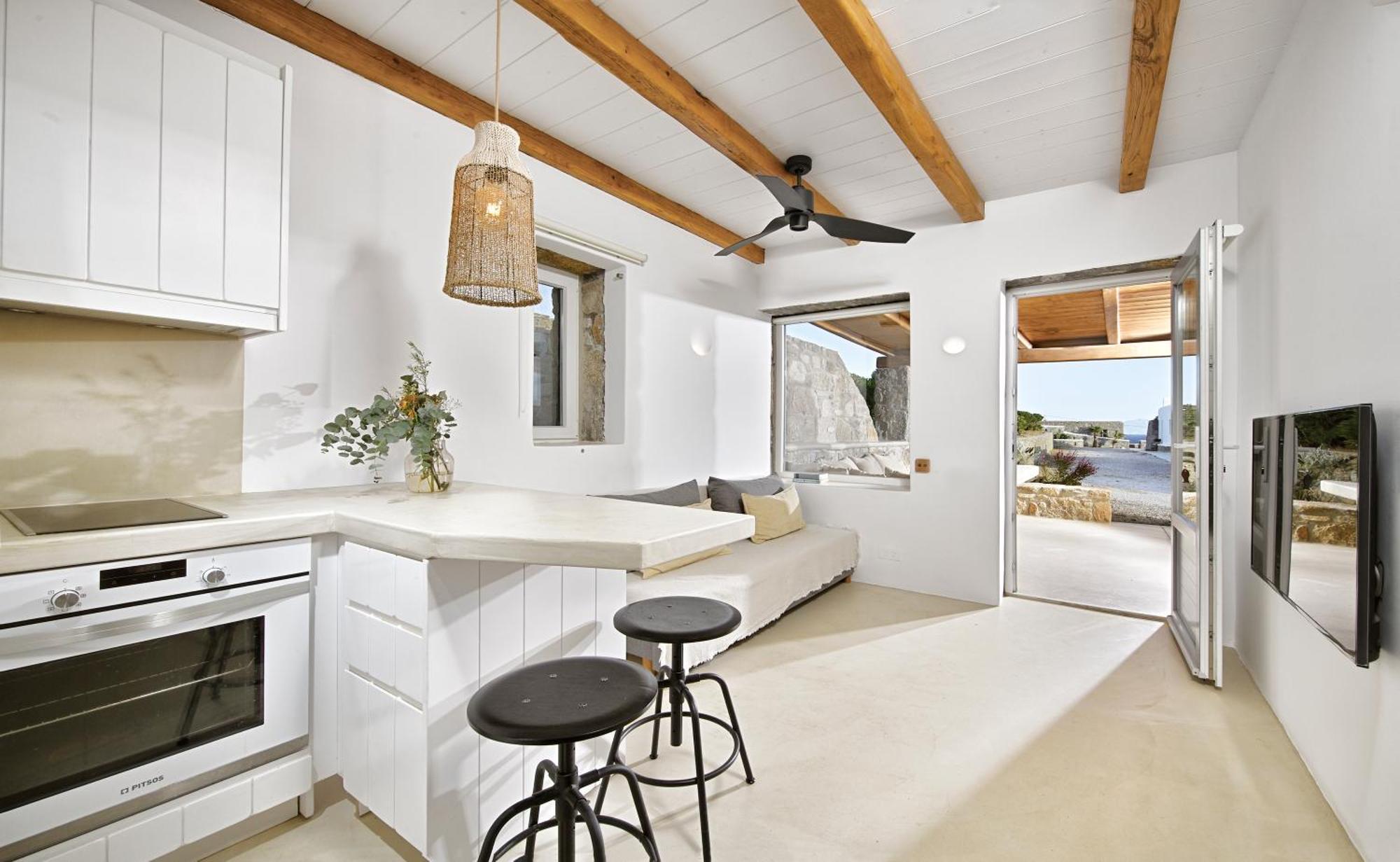 Vlia Mykonos Apartment Kalafatis Bagian luar foto