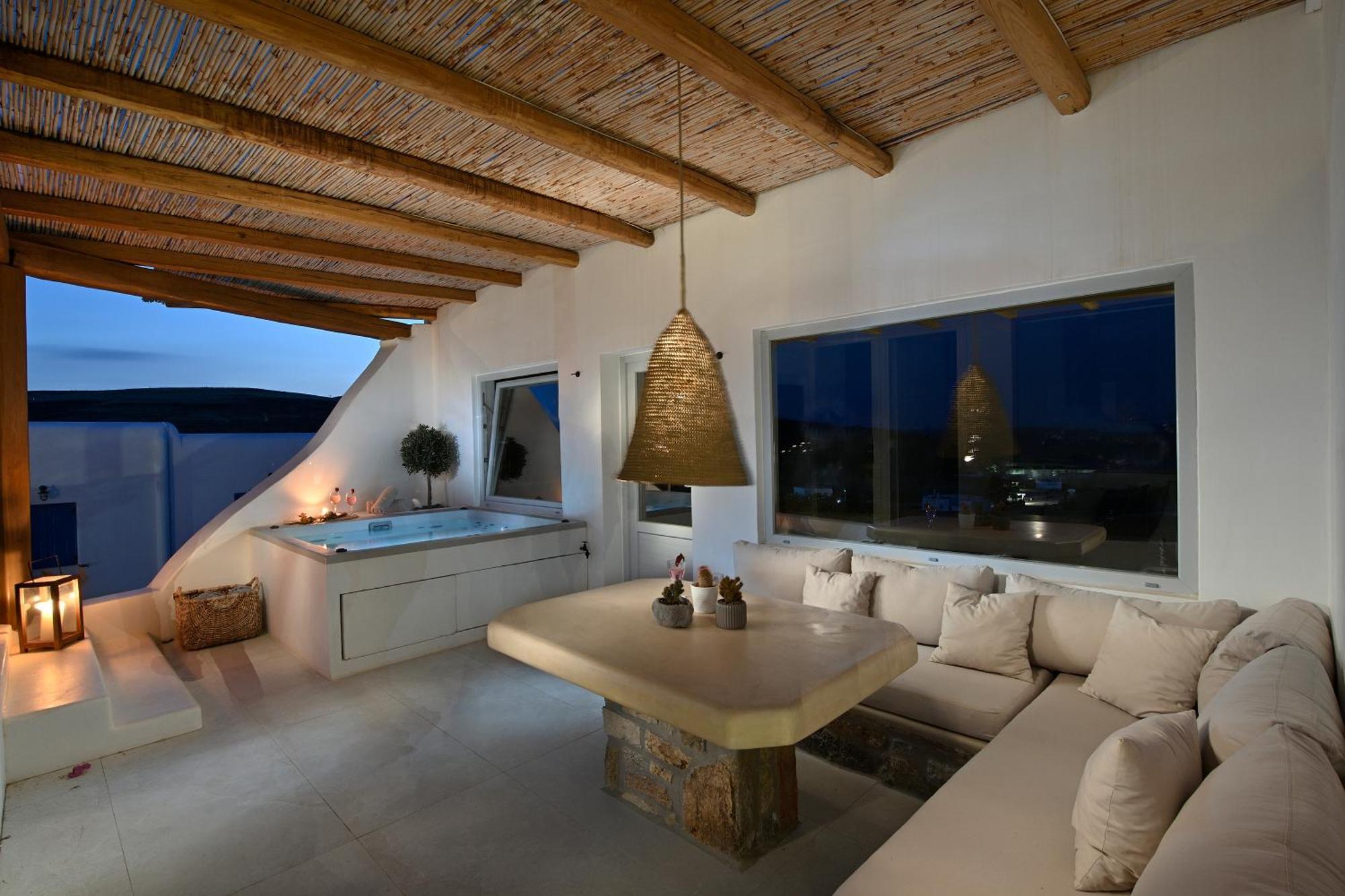 Vlia Mykonos Apartment Kalafatis Bagian luar foto